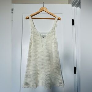 O'Neill Cream Knit Swimsuit Cover Up
